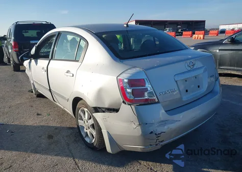 2007 Nissan Sentra 2.0S из США, поврежденный, VIN 3N1AB61EX7L607440